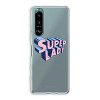 Superlady: Sony Xperia 5 III Transparant Hoesje