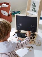 Houten laptop zwart Houten laptop zwart
