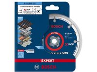 Bosch Accessoires Expert Diamond Metal Wheel X-LOCK doorslijpschijf 115 x 22,23 mm - 1 stuk(s) - 2608900532 - thumbnail
