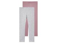 lupilu 2 meisjes leggings (98/104, Grijs/lila)