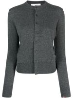 extreme cashmere cardigan feutré en cachemire à taille ceinturée - Gris