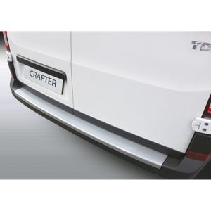 Bumper beschermer passend voor Volkswagen Crafter 2017- & MAN TGE 2017- Zilver GRRBP664S