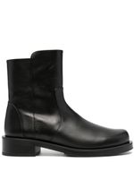 Stuart Weitzman bottines en cuir 35 mm - Noir - thumbnail