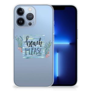 Apple iPhone 13 Pro Telefoonhoesje met Naam Boho Beach