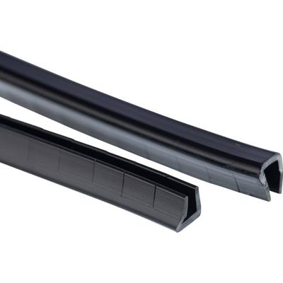 Panduit Slotted Grommet Edging Stootrand Kunststof Zwart (b x h) 4.3 mm x 4.7 mm per meter