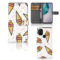 OnePlus Nord N10 Book Cover Icecream