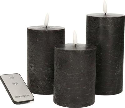 Ledkaars wax 3d lont ab bo s3 zwt - Annas collection