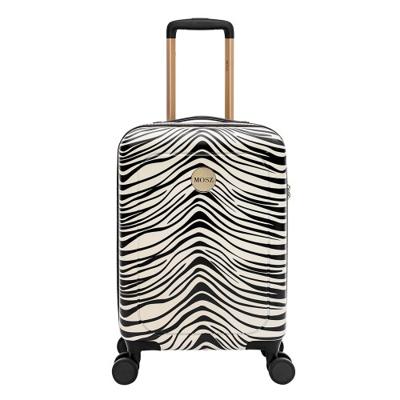 MOSZ Lauren Hand Luggage Suitcase 55cm-Zebra
