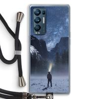 Wanderlust: Oppo Find X3 Neo Transparant Hoesje met koord