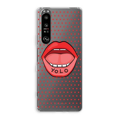 Yolo Denise: Sony Xperia 1 III Transparant Hoesje