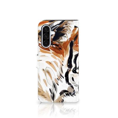 Hoesje Samsung Galaxy A36 Watercolor Tiger