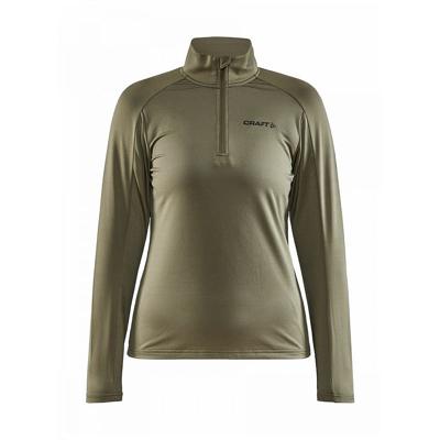 Craft Core Gain ondershirt lange mouw groen dames