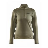 Craft Core Gain ondershirt lange mouw groen dames