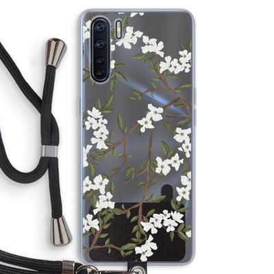Blossoming spring: Oppo A91 Transparant Hoesje met koord