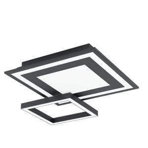 EGLO connect.z Savatarila-Z Smart Plafondlamp - 45 cm - Zwart/Wit - Instelbaar RGB & wit licht - Dimbaar - Zigbee