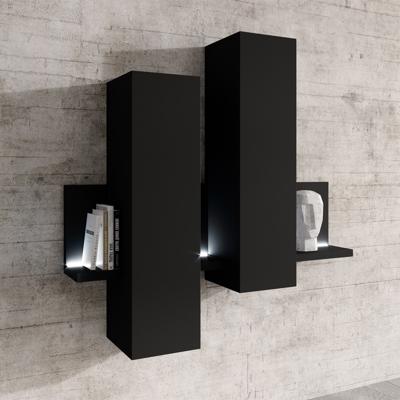 Home365 Wandkast Bologna - Zwart