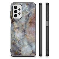 Samsung Galaxy A23 Marmeren Print Telefoonhoesje Marmer Grijs