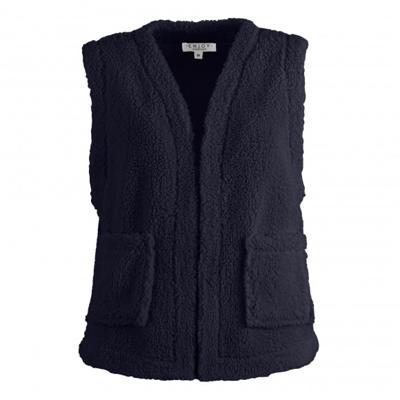 Enjoy - Blauw | Dames | Gilet | Blauw | XL | regular | Kamst mode