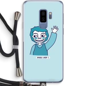 Zwaai: Samsung Galaxy S9 Plus Transparant Hoesje met koord