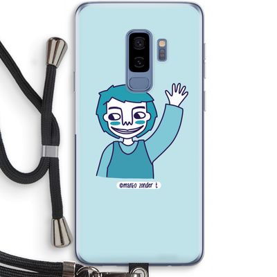 Zwaai: Samsung Galaxy S9 Plus Transparant Hoesje met koord