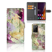 Hoesje Samsung Galaxy Note20 Ultra Letter Painting