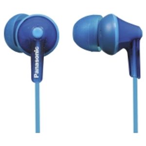 Panasonic RP-HJE125E-A hoofdtelefoon/headset Hoofdtelefoons Bedraad In-ear Muziek Blauw