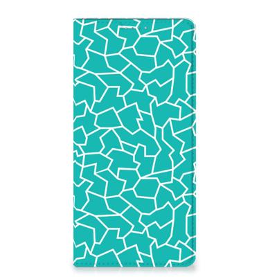 Samsung Galaxy A13 (4G) | Bookcase | Cracks Blue