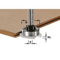 Festool S8 1,5-5 KL28 Spindel voor schijfgroeffrees + lager S 8mm - 499804 Festool S8 1,5-5 KL28 Spindel voor schijfgroeffrees + lager S 8mm - 499804