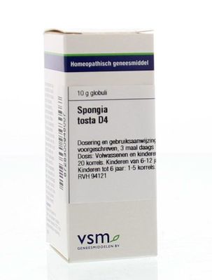 VSM Spongia tosta D4 (10 gr)