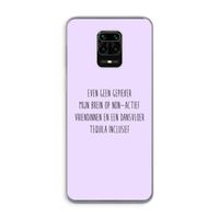 Tequila: Xiaomi Redmi Note 9 Pro Transparant Hoesje Tequila: Xiaomi Redmi Note 9 Pro Transparant Hoesje