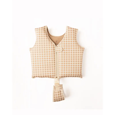 Mrs Ertha Puddlies zwemvest - drijfvest Vintage Squares