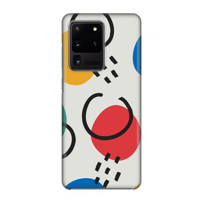 Illustratieve pop 3: Volledig geprint Samsung Galaxy S20 Ultra Hoesje