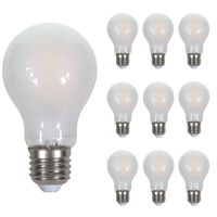 Set van 10 E27 filament lampen - A60 -2700K - Frosted - 5 Watt - 2 jaar garantie - thumbnail