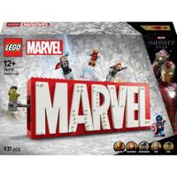 LEGO® MARVEL SUPER HEROES 76313 MARVEL logo & minifiguren LEGO® MARVEL SUPER HEROES 76313 MARVEL logo & minifiguren