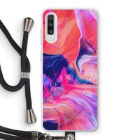 Earth And Ocean: Samsung Galaxy A70 Transparant Hoesje met koord