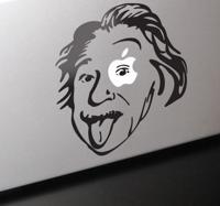 Sticker laptop einstein APPLE