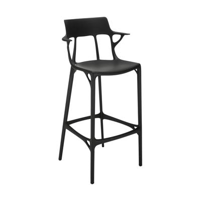 Kartell A.I. barkruk H75 Zwart