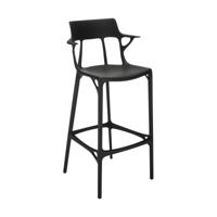 Kartell A.I. barkruk H75 Zwart