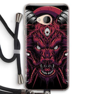 Hell Hound and Serpents: HTC U Play Transparant Hoesje met koord