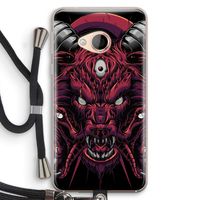 Hell Hound and Serpents: HTC U Play Transparant Hoesje met koord