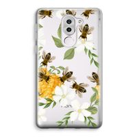 No flowers without bees: Honor 6X Transparant Hoesje