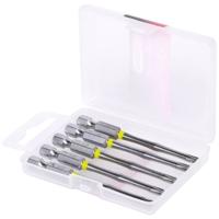 KS Tools 918.3561 9183561 Torx-bit T 20 Speciaal staal Vernikkeld E 6.3 5 stuk(s)