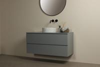 Graues Badezimmermöbel Iva 120 cm