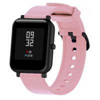 Siliconen glanzende sport polsband voor Huami Amazfit bip Lite versie 20mm (roze)