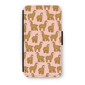 Alpacas: iPhone XS Flip Hoesje