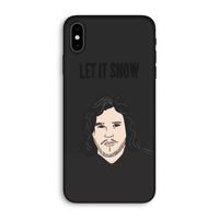 Let It Snow: iPhone XS Max Biologisch afbreekbaar hoesje