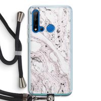Mengelmoes: Huawei P20 Lite (2019) Transparant Hoesje met koord