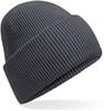 Beechfield CB385R Classic Engineered Deep Cuffed Beanie - Graphite Grey - One Size