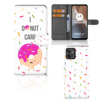 Motorola Moto G32 Book Cover Donut Roze - thumbnail