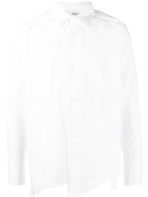 sulvam chemise à détails de découpes - Blanc